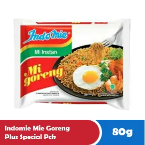 INDOMIE MIE GORENG PLUS SPECIAL PCK 80g