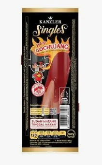 KANZLER SINGLES SOSIS GOCHUJANG PCK 60g