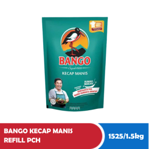 BANGO KECAP MANIS REFILL PCH 1525/1.5kg