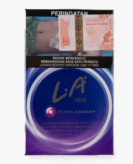 LA ROKOK FILTER ICE PURPLE BOOST BKS 16'S