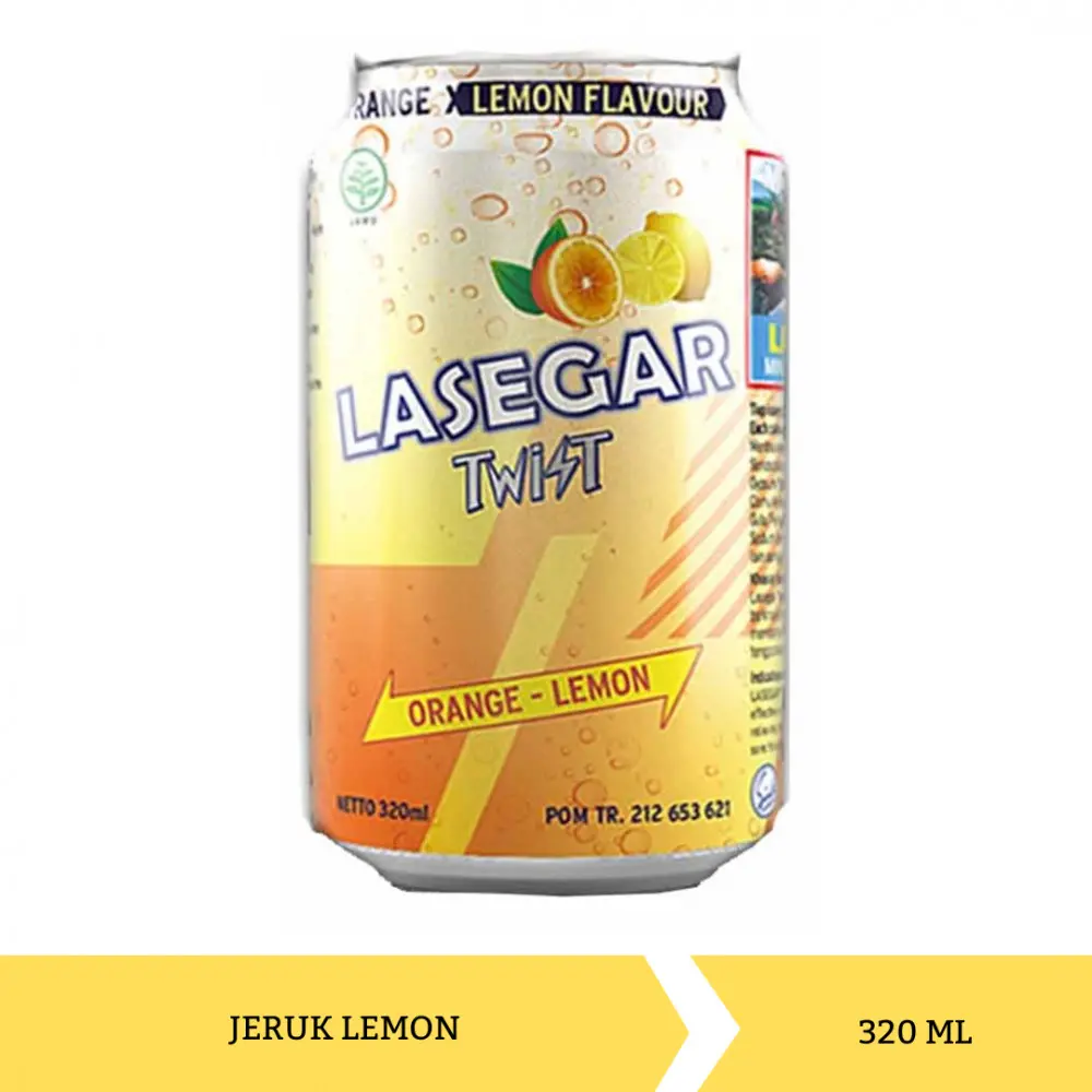 LASEGAR TWIST JERUK-LEMON KLG 320ml