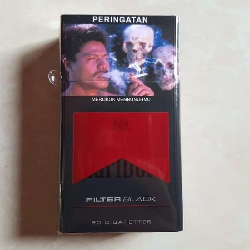 MARLBORO ROKOK FILTER BLACK BKS 20'S