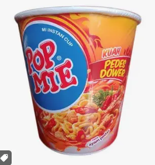 POP MIE MI INSTAN PEDES DOWER AYAM CUP
