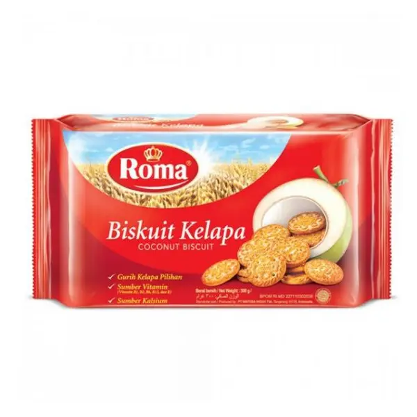ROMA BISCUIT (NEW) KELAPA PCK 300g