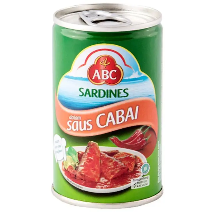 ABC SARDINES CHILI KLG 155g