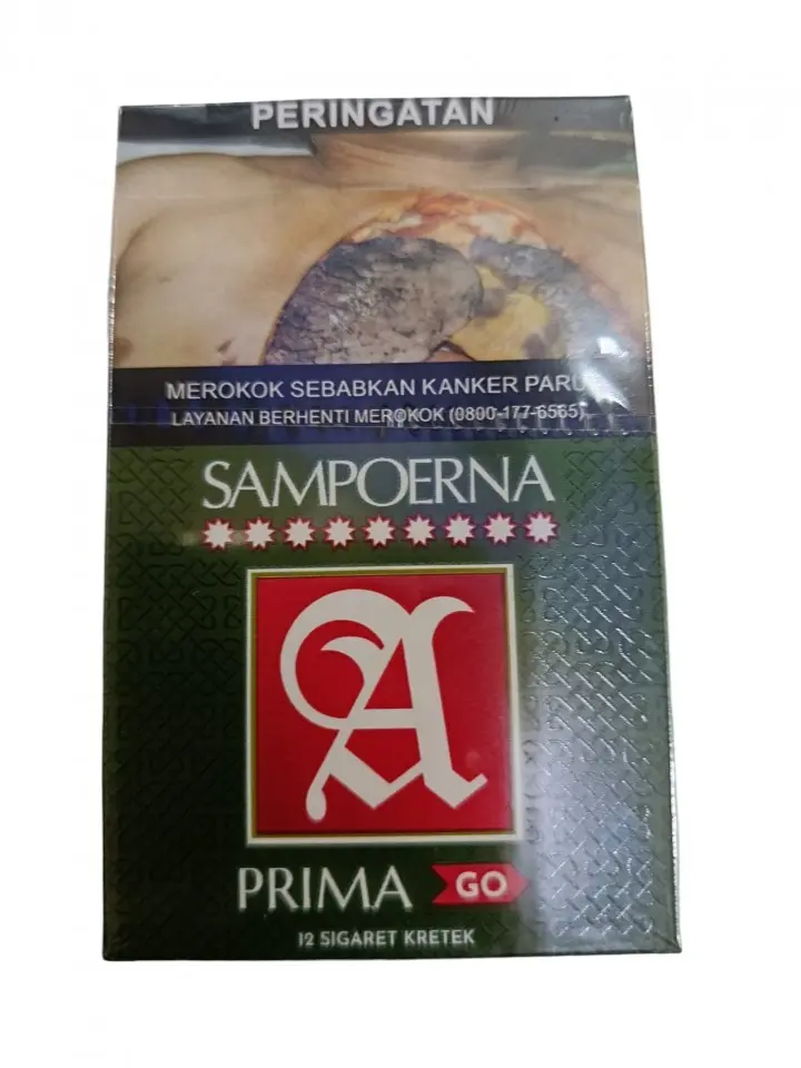 SAMPOERNA ROKOK KRETEK PRIMA GO BKS 12'S