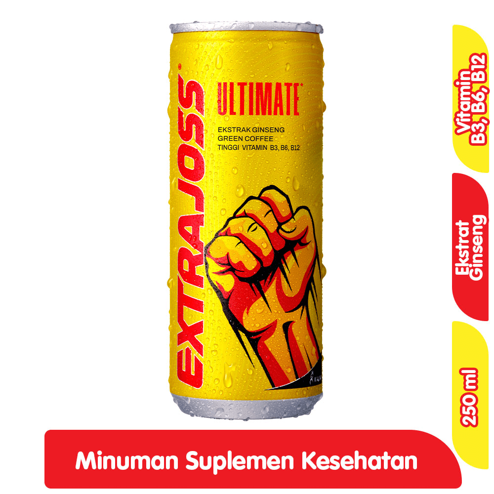 Extra Joss Ultimate Minuman Energi Kaleng 250 ml