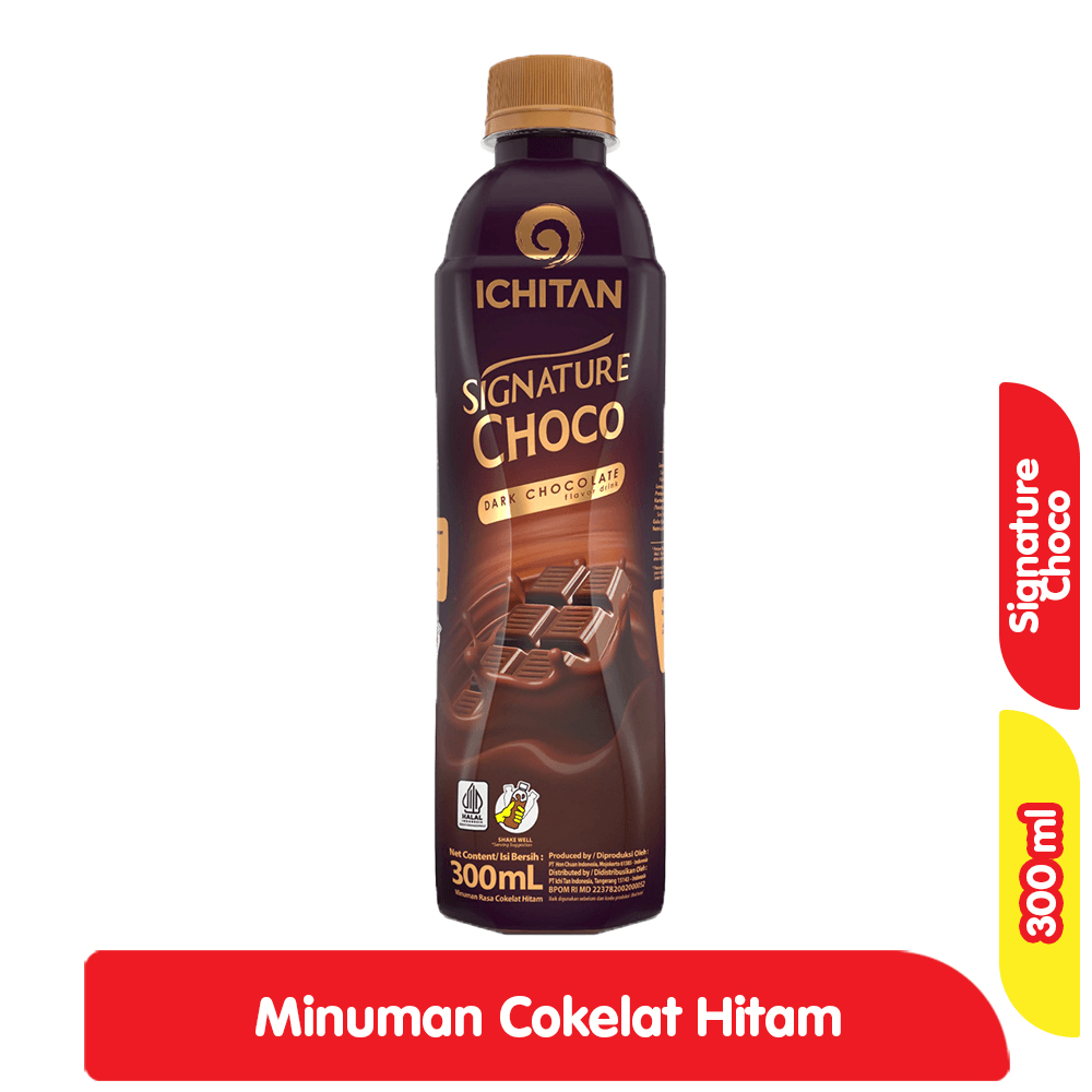Ichitan Signature Choco Minuman Cokelat Hitam 300 ml