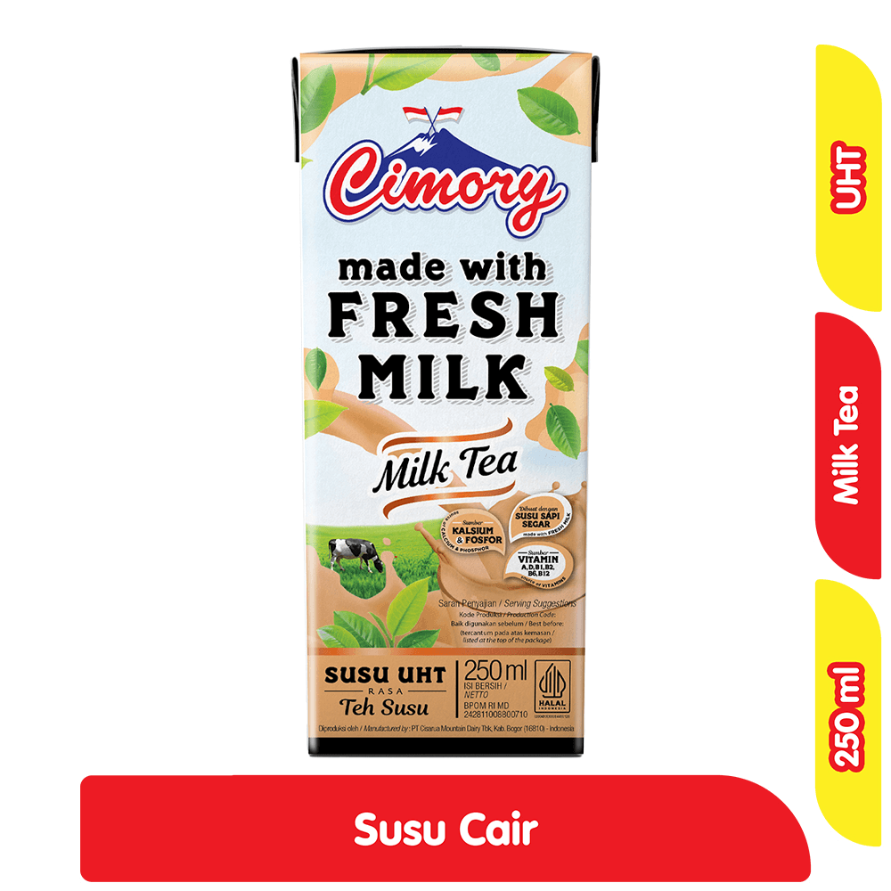 Cimory Susu UHT Milk Tea 250 ml