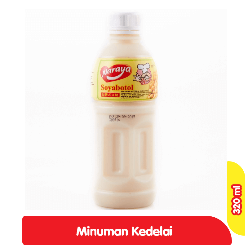 Naraya Minuman Kedelai Botol 320 ml