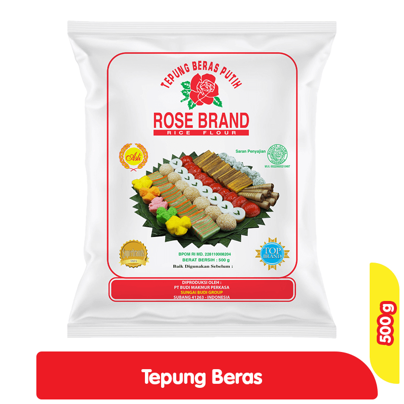 Rose Brand Tepung Beras Putih 500 g