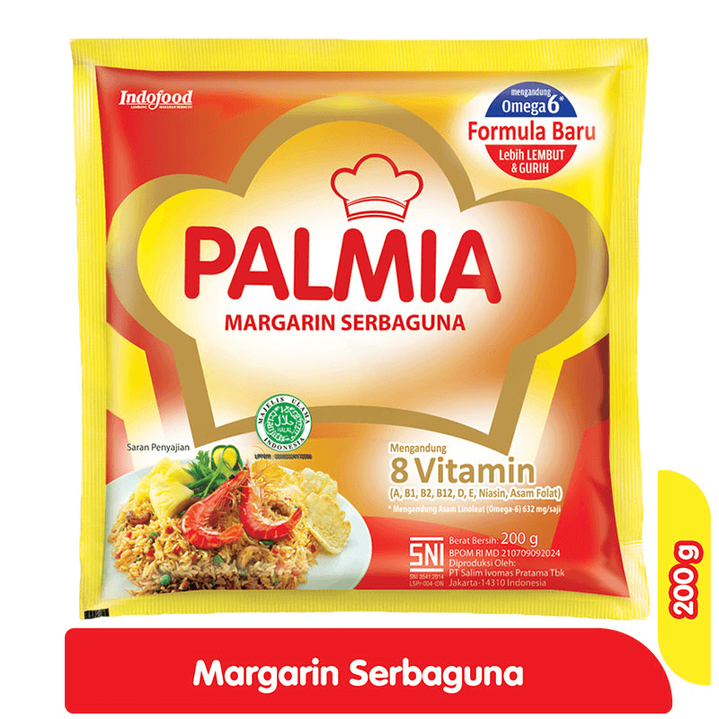 Simas Palmia Margarin Serbaguna 200 g