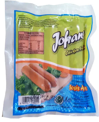 SOSIS JOFRANS RASA AYAM (10 batang)