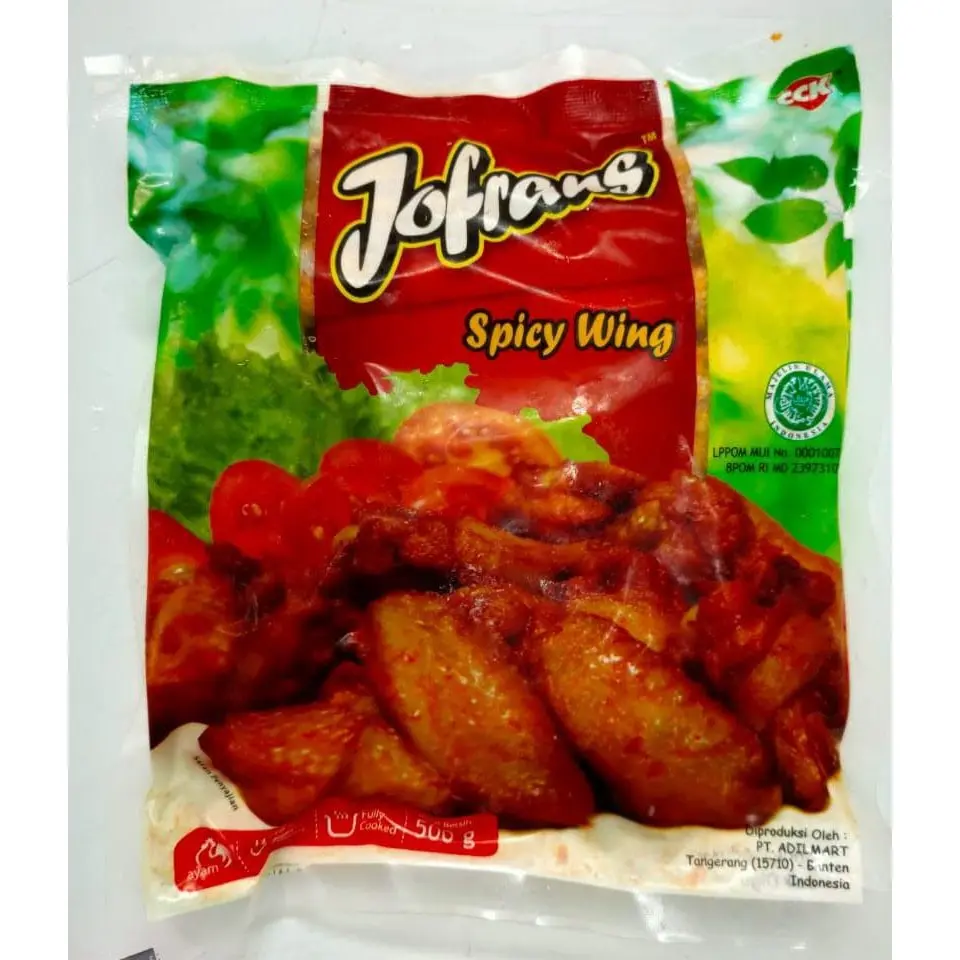 SPICY WINGS 500GR
