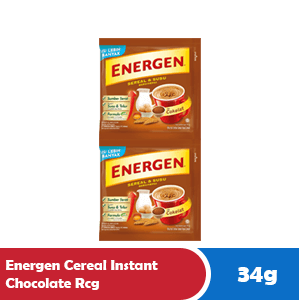 ENERGEN CEREAL INSTANT CHOCOLATE RCG 10x34/35g