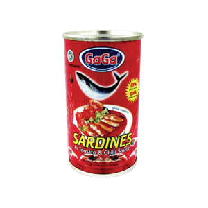 GAGA SARDINES CHILI & TOMATO KLG 155g