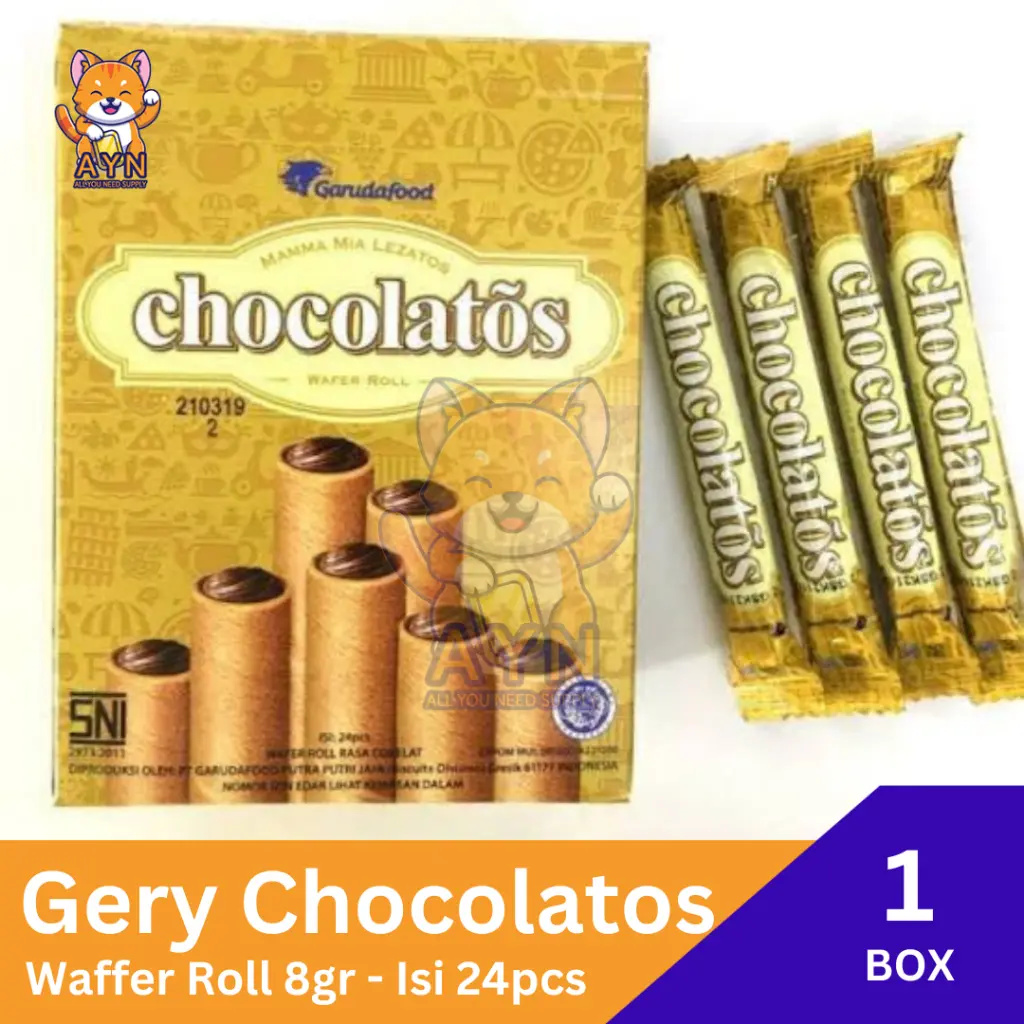 GERY CHOCOLATOS WAFER 8gr