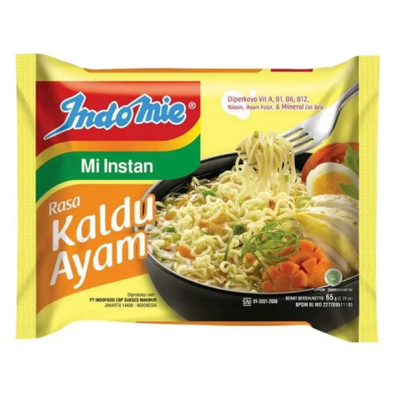 INDOMIE MIE INSTAN KALDU 85Gr