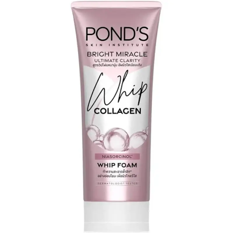 PONDS FACIAL WASH BRIGHT MIRACLE CHIP COLLAGEN 100 GR