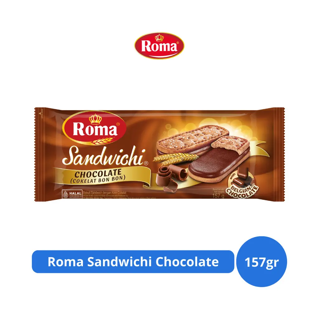 ROMA SANDWICH CHOCOLATE 157GR