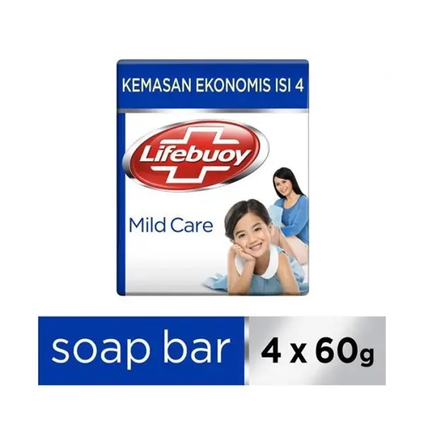 LIFEBUOY SOAP BIRU MILDCARE 60 GR
