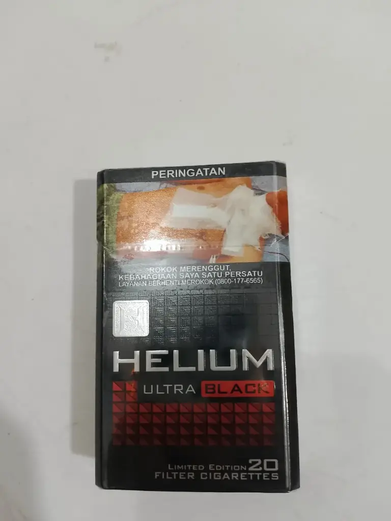 ROKOK HELIUM HITAM 20