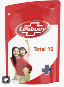 LIFEBUOY TOTAL10 POUCH 400ML X 24