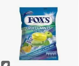 FOX'S Permen Fruity Mint 90 g