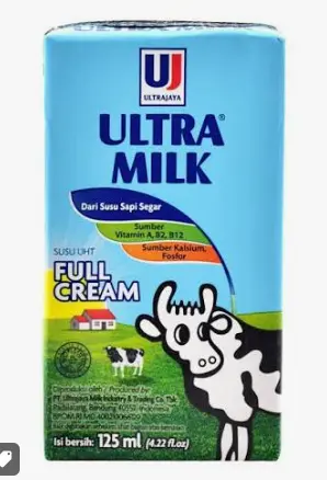 SUSU ULTRAMILK FULLCREAM 125 ML