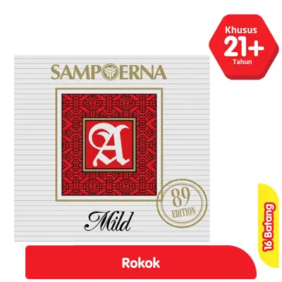 [3196] SAMPOERNA ROKOK FILTER MILD 35TH/89EDISI MERAH BKS 16'S