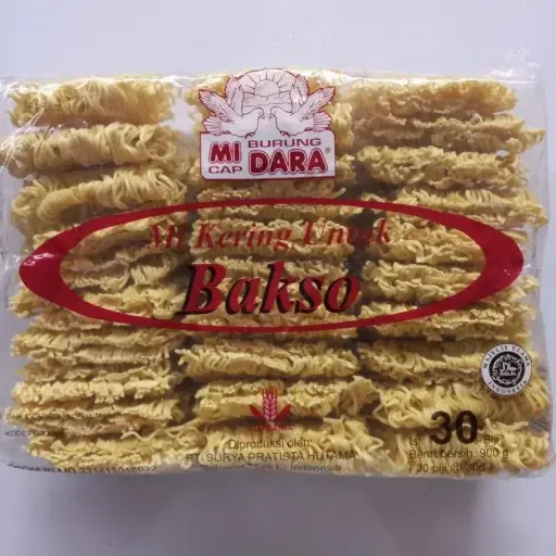 [355] BURUNG DARA MIE BAKSO (30'S) PCK