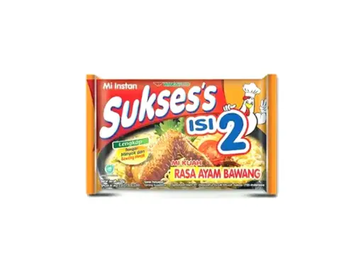 [3599] SUKSES'S MIE INSTANT KUAH ISI 2 AYAM BAWANG PCK 112g