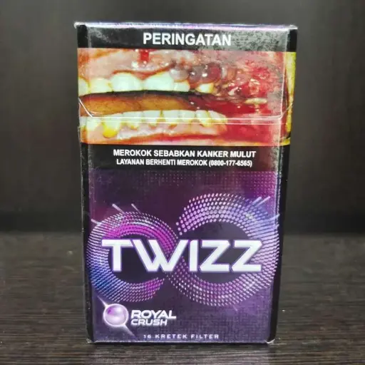 [3821] TWIZZ ROKOK FILTER ROYAL CRUSH BKS 16'S