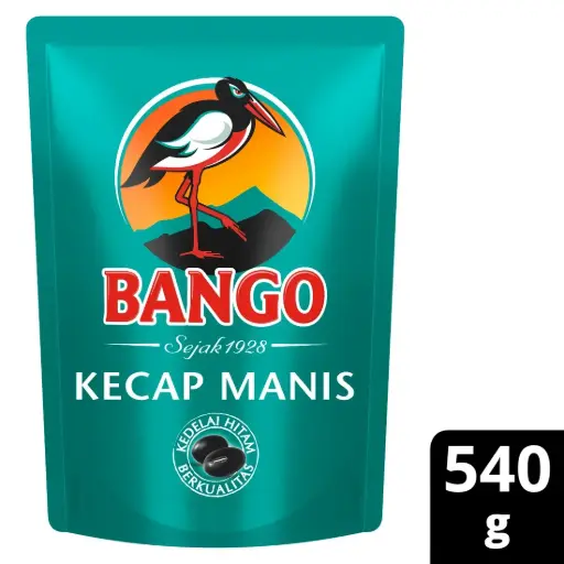 [4154] BANGO KECAP MANIS POUCH 400ML/540G X 12