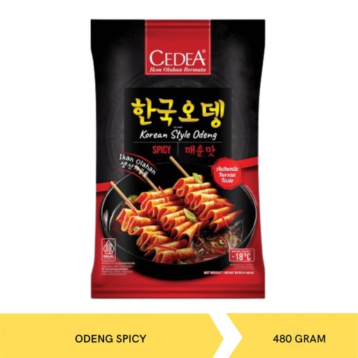[5094] CEDEA Korean Odeng Spicy 480gr