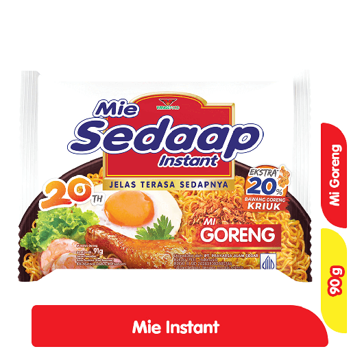 [7776] Sedaap Mi Instan Goreng 90 g