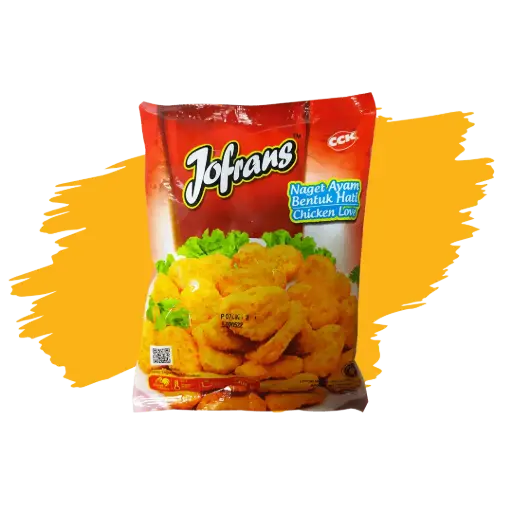 [8645] Jofrans Nugget Ayam 500Gr (HATI)