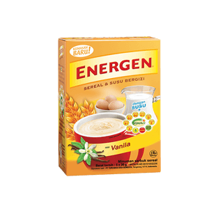 [900] ENERGEN CEREAL & SUSU INSTANT VANILA BOX 5X32g