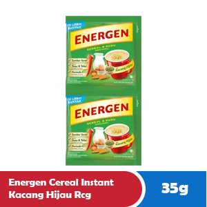 [904] ENERGEN CEREAL INSTANT KACANG HIJAU RCG 10x30/35g NA