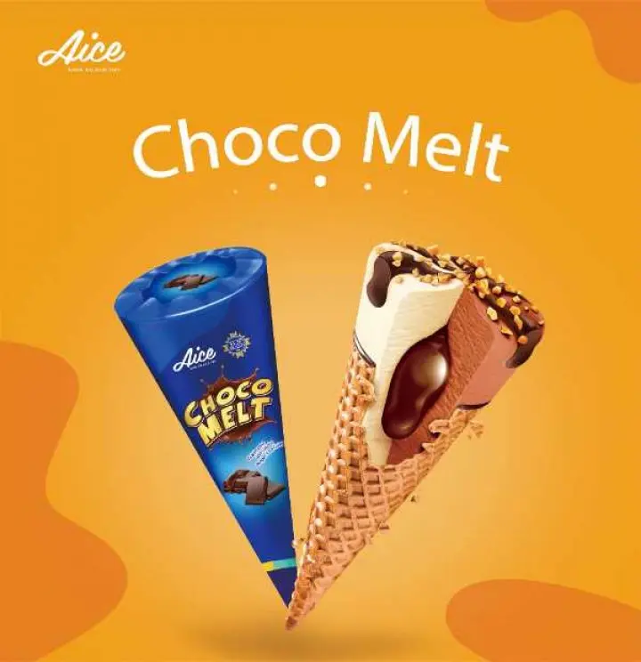 AICE CHOCO MELT CONE