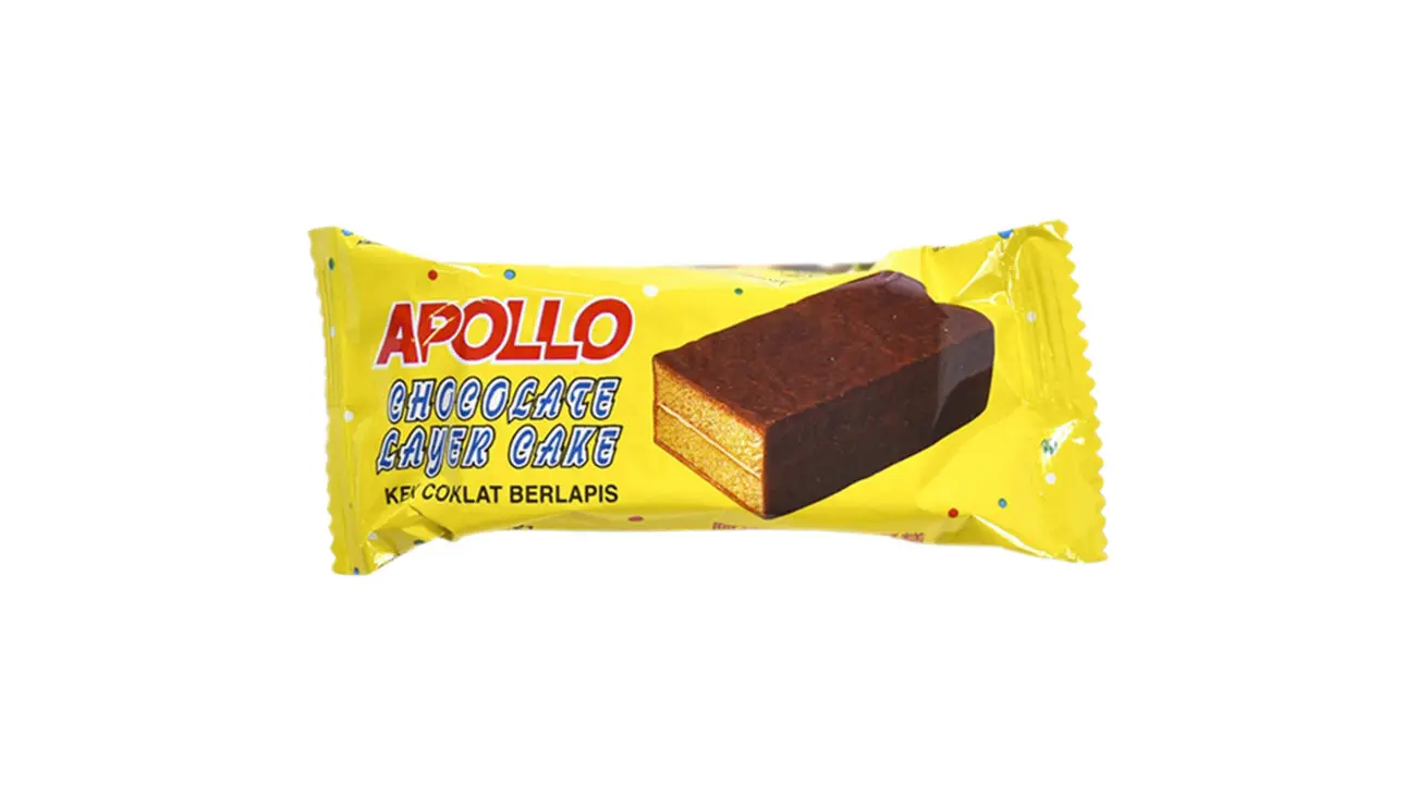 Apollo Cake Coklat 18gr