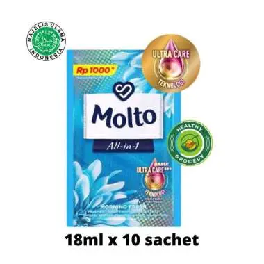 MOLTO ALL IN 1 BLUE MORNING FRESH POUCH 18 ML
