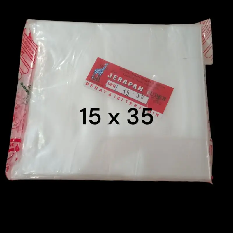 PLASTIK ES JERAPAH 15 X 30