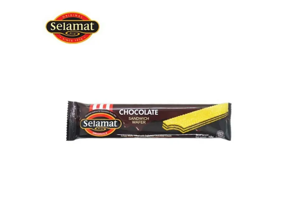[3316] SELAMAT WAFER CHOCOLATE PCK 15/12g