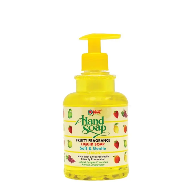 YURI HAND SOAP PUMP LEMON 410 ML  