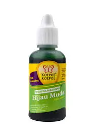PEWARNA KOEPOE HIJAU MUDA 30 ML