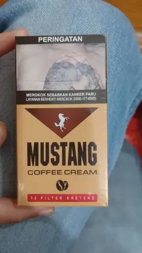 ROKOK MUSTANG COFFE CREAM 12