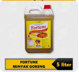 MINYAK GORENG FORTUNE kemasan 5 LITER 