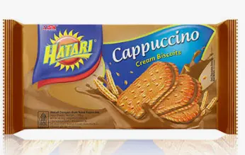 HATARI BISCUIT CAPPUCCINO CREAM 200GR 