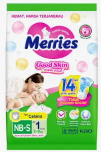 MERRIES PANTS GOOD SKIN NB S-1